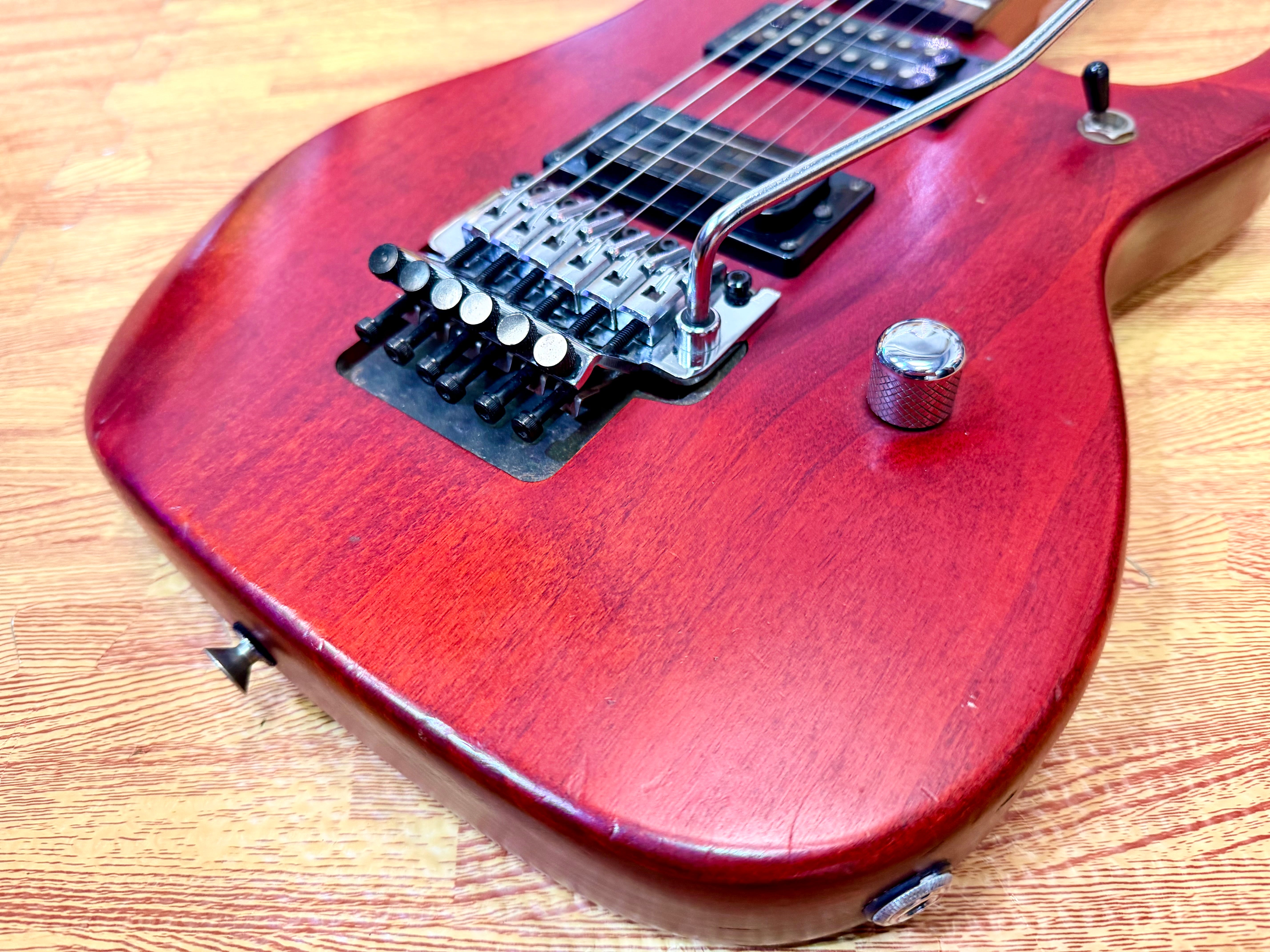🔥1994🔥 Washburn N2 Nuno Bettencourt~ Korea Padauk Red + Gotoh + Bill Lawrence!