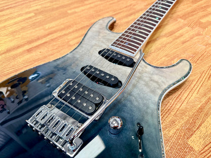 🔥2024🔥 Ibanez SA360NQM Black Mirage Gradation HSS Electric Guitar~ MINT!