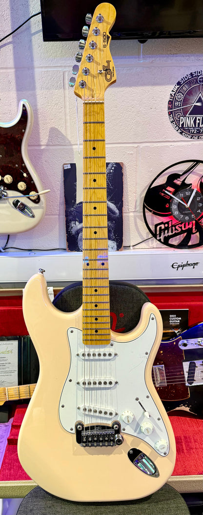 🔥EX-DEMO🔥 G&L Tribute S-500 Strat Style Electric Guitar~ Vintage White!