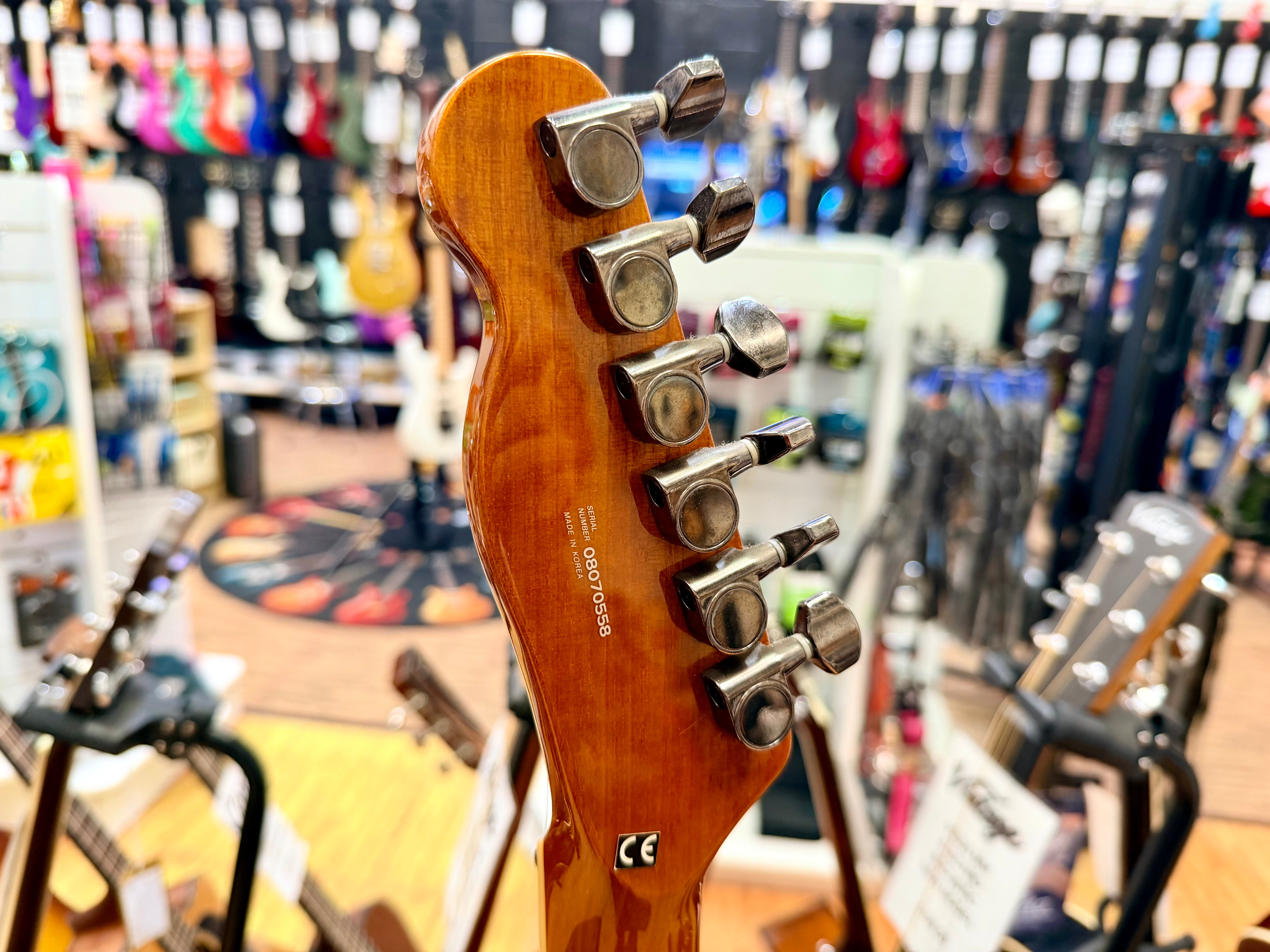 ✨2008 KOREA✨ Fender Special Edition Custom FMT Telecaster HH~ Amber~ SD Pickups