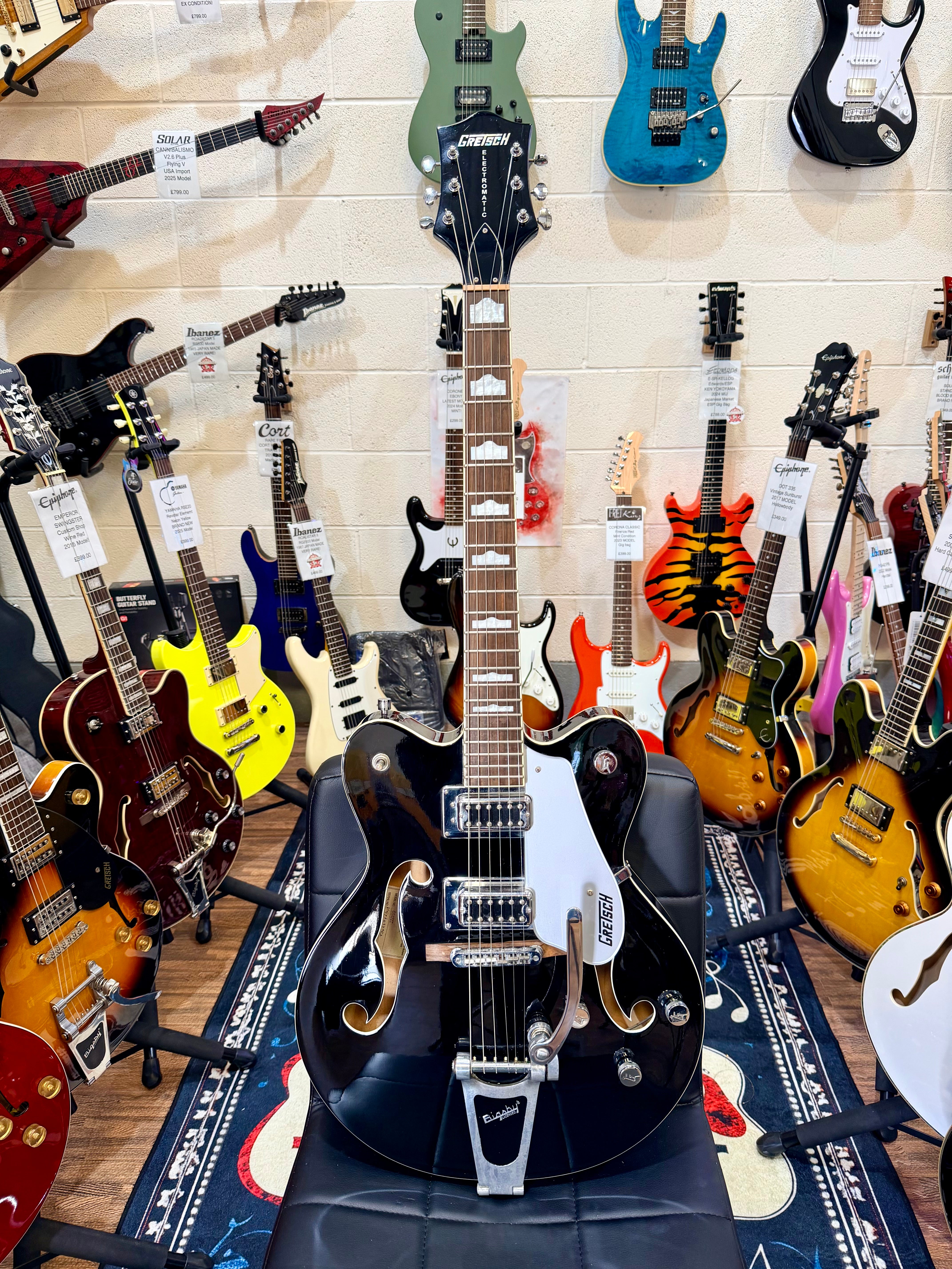 🔥2013 KOREA🔥 Gretsch G5422T Electromatic Hollow-body~ Gloss Black + Hard Case!