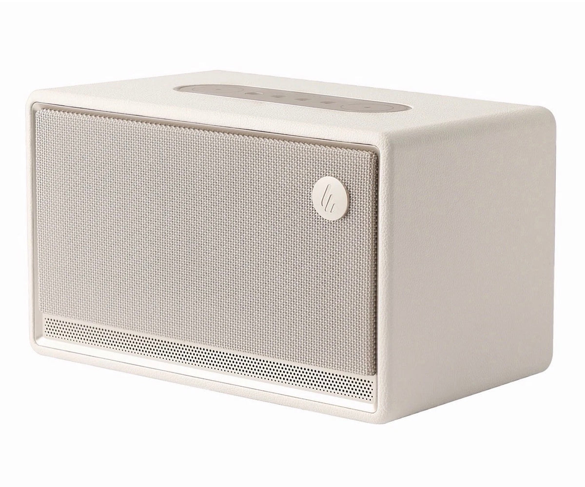 Edifier ES300 Tabletop Bluetooth Hi-Res Airplay 2 Speaker With Built In Battery- Ivory
