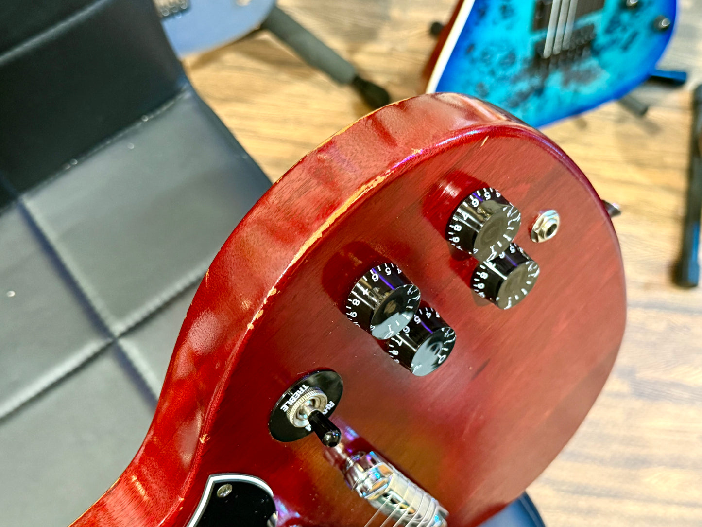 🌟2013🌟 Gibson SG '60s Tribute USA~ Worn Cherry~ Burstbucker Pickups!