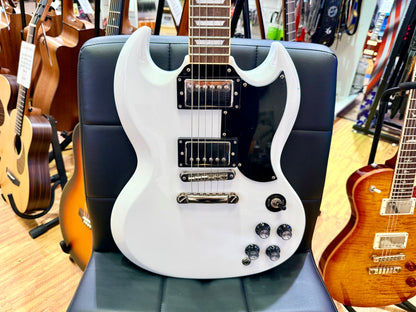 🔥2023🔥 Burny RSG-60 ’63 Alpine White SG Electric Guitar~ Near Mint~ Fernandes!