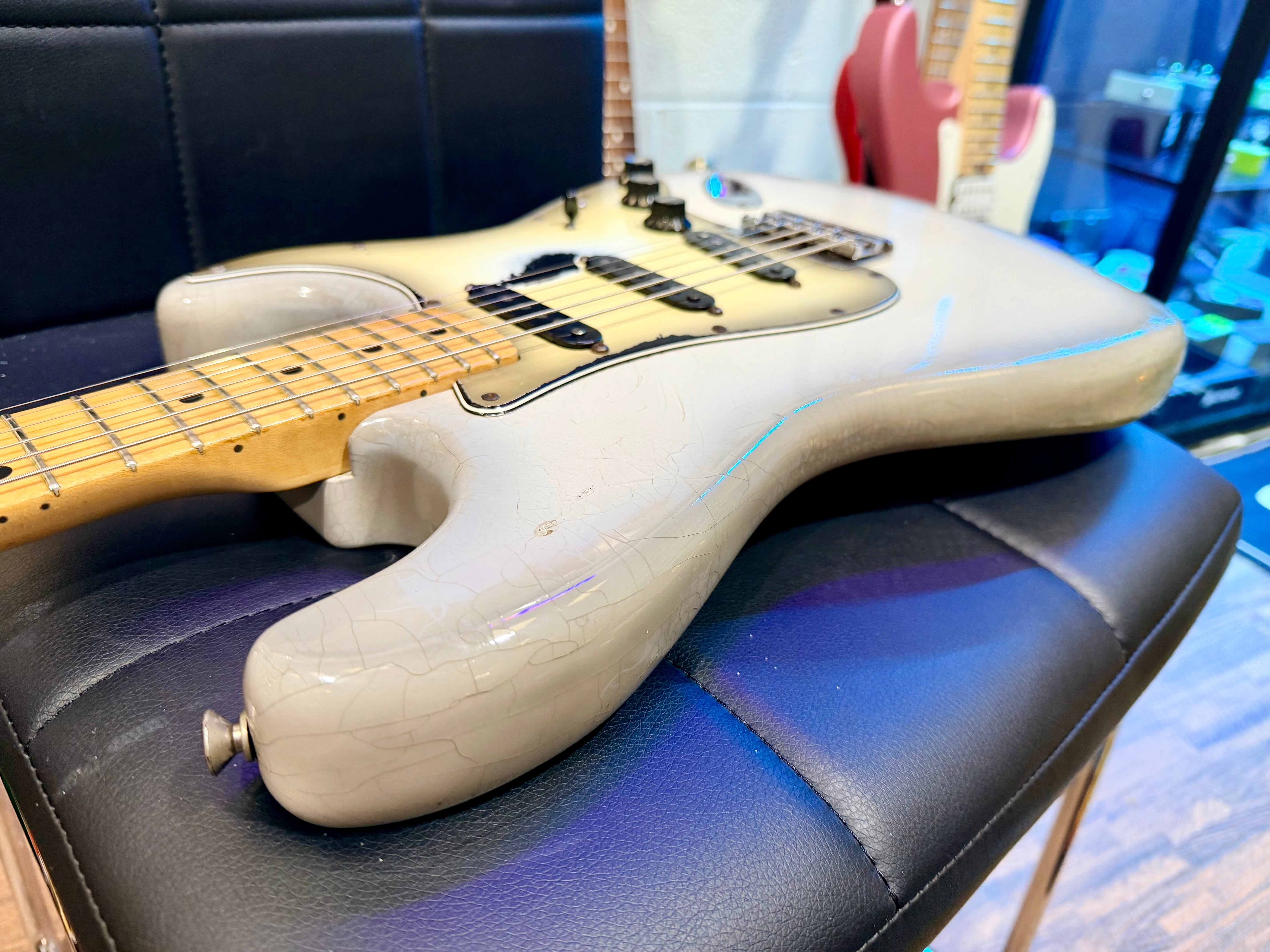 🔥 1979 🔥 Fender Hardtail Stratocaster~ Antigua Sunburst Vintage + Hard Case!