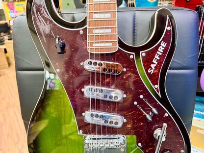 🔥NEW🔥 Rapier Saffire Ultra Electric Guitar~ Greenburst~ Astro-Split Pickups!