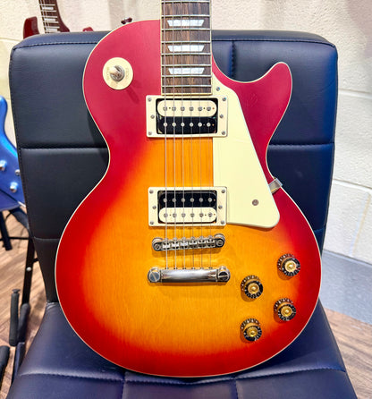 🌟2022🌟 Epiphone Les Paul Classic~ Cherry Sunburst Electric Guitar~ Satin/Matte