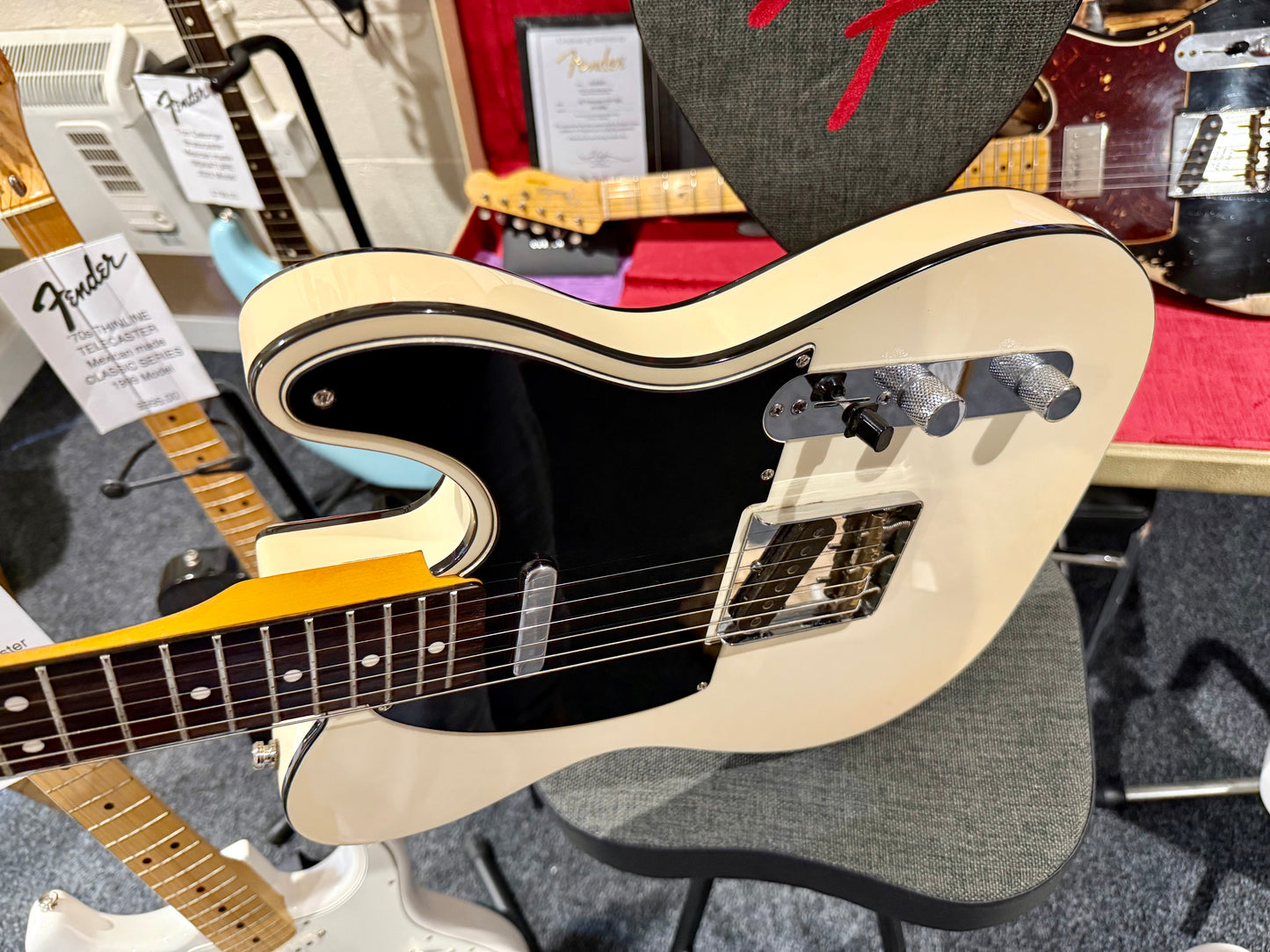 🔥RARE🔥 Fender Squier Classic Vibe Custom Telecaster~ Seymour Duncan~ UPGRADES!