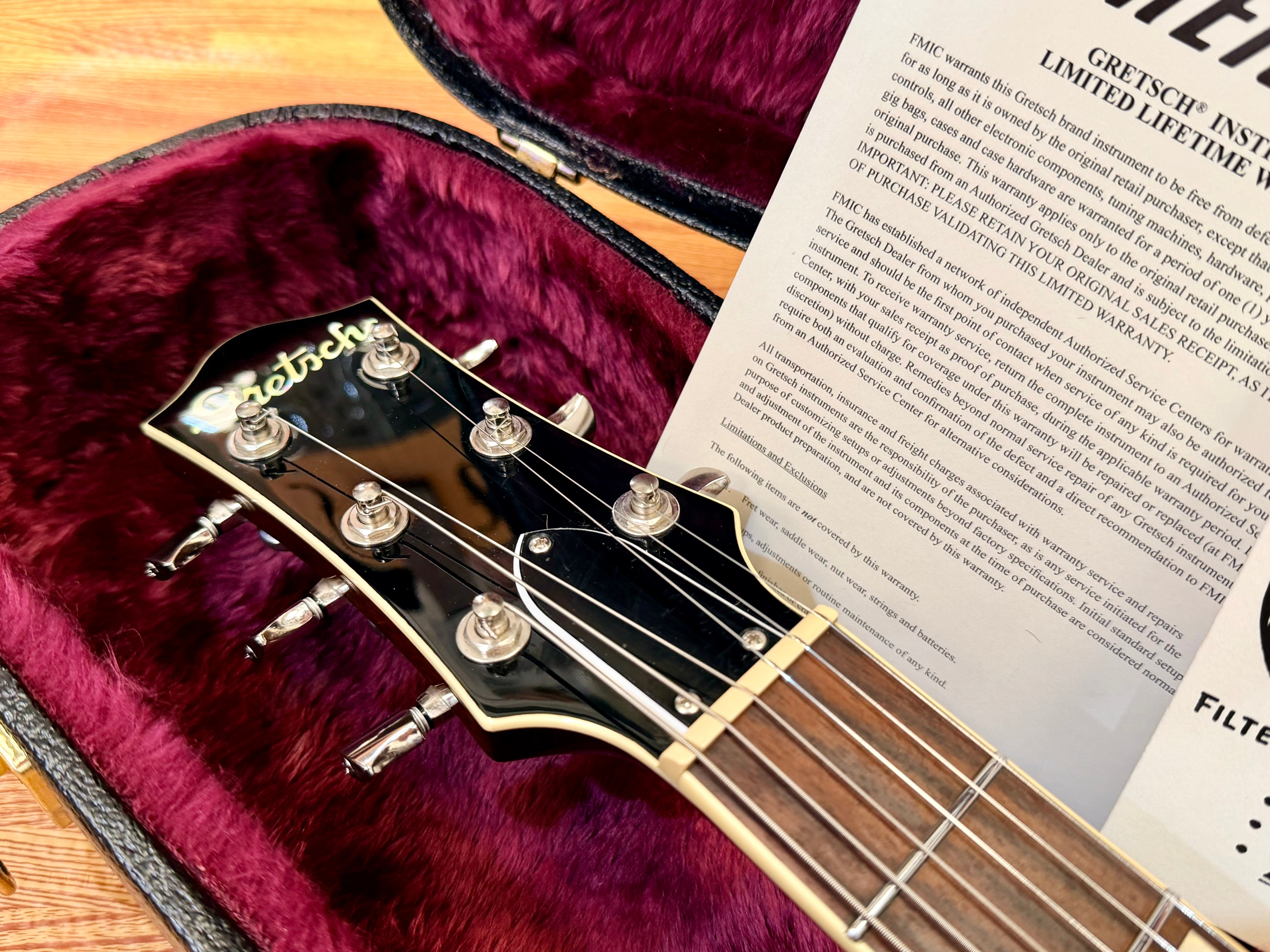 ✨2019✨ Gretsch G6228 Players Edition Jet BT V-Stoptail Black~ MIJ Japan + Case!
