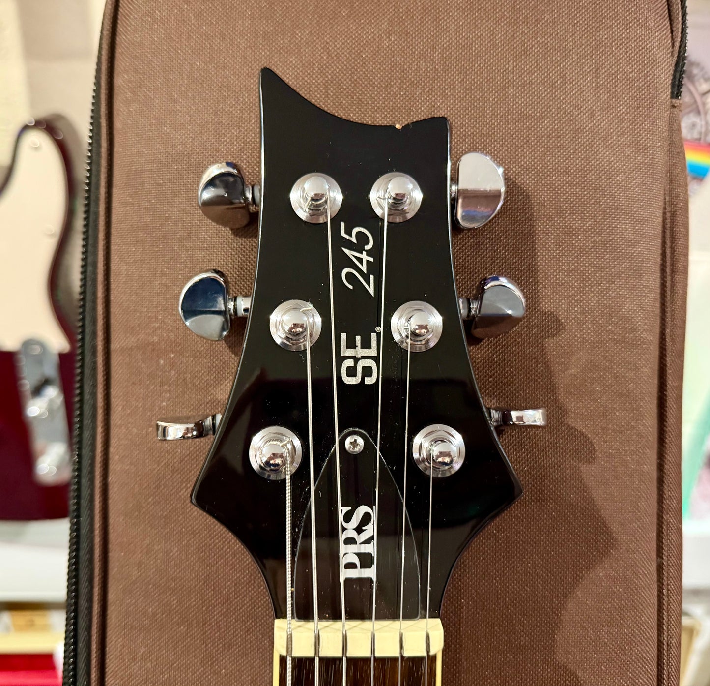 🌟2015 KOREA🌟 PRS SE 245 Single cut Electric Guitar~ Vintage Sunburst + Gig Bag