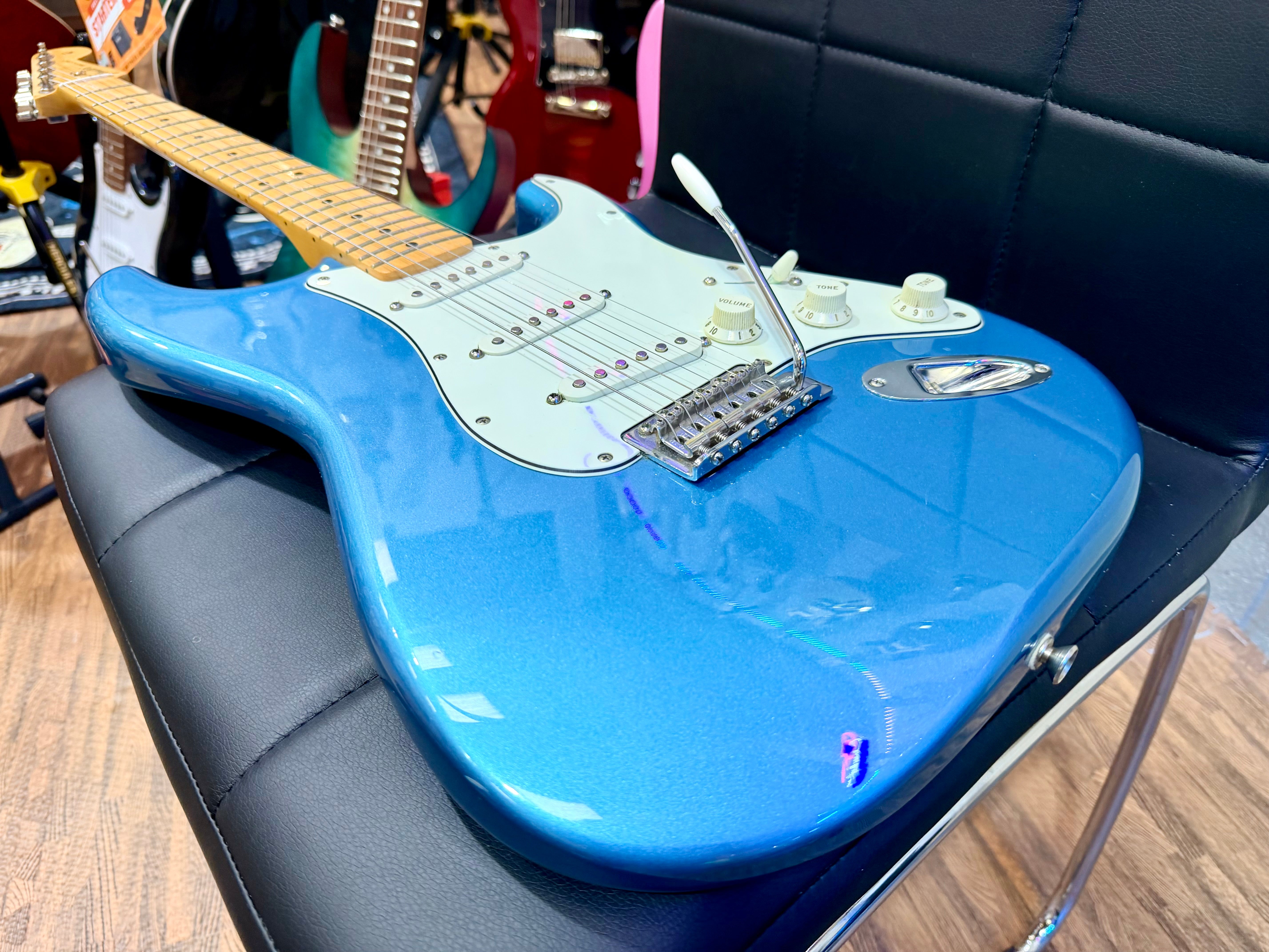 🌟2017🌟 Fender Standard Stratocaster~ Mexican MIM Strat~ Tidepool Blue Guitar!