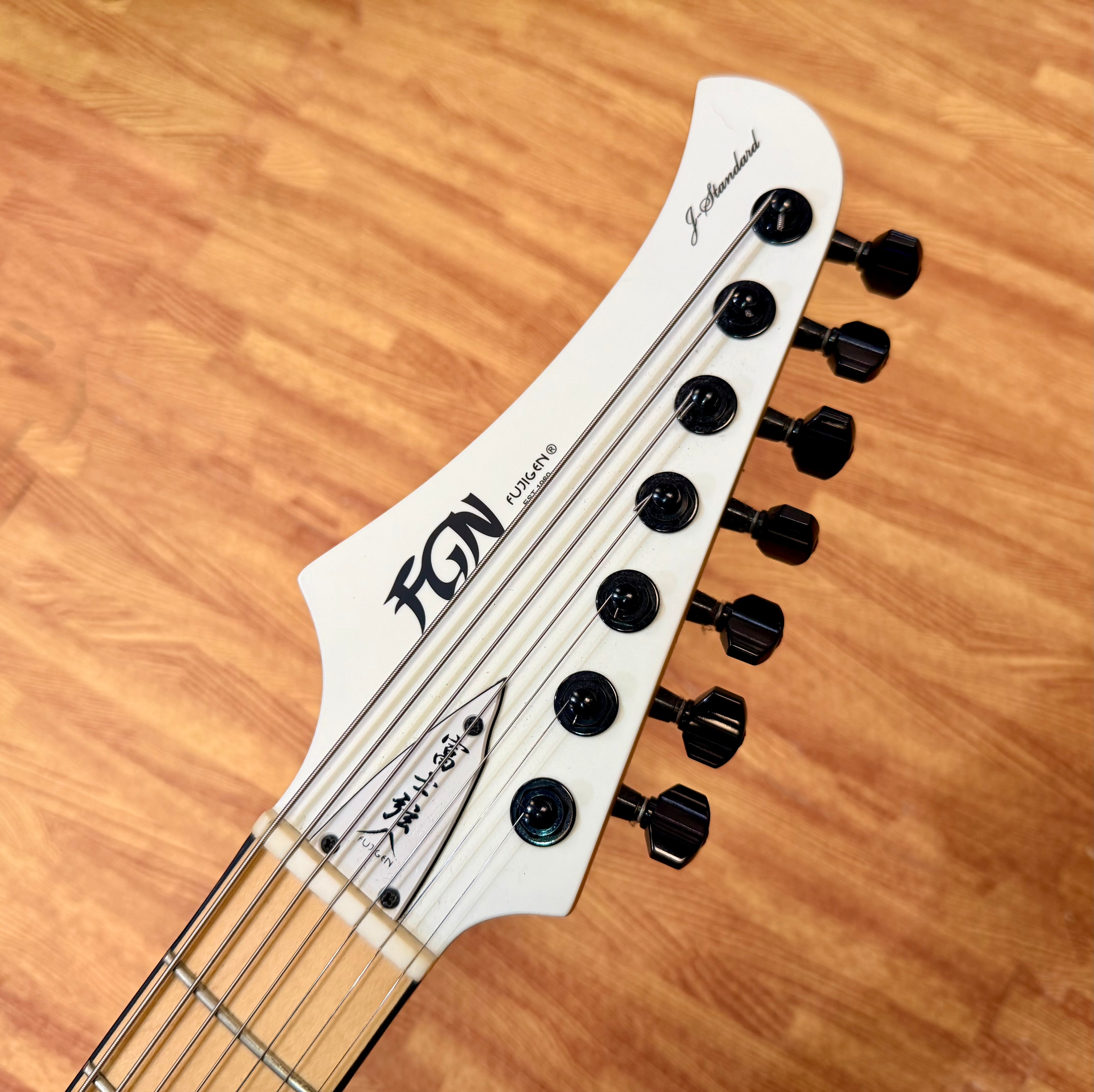 🇯🇵 FGN J Standard Mythic JMY7-Ash-M 7 String MIJ 2019 Fujigen Japan~White 🇯🇵