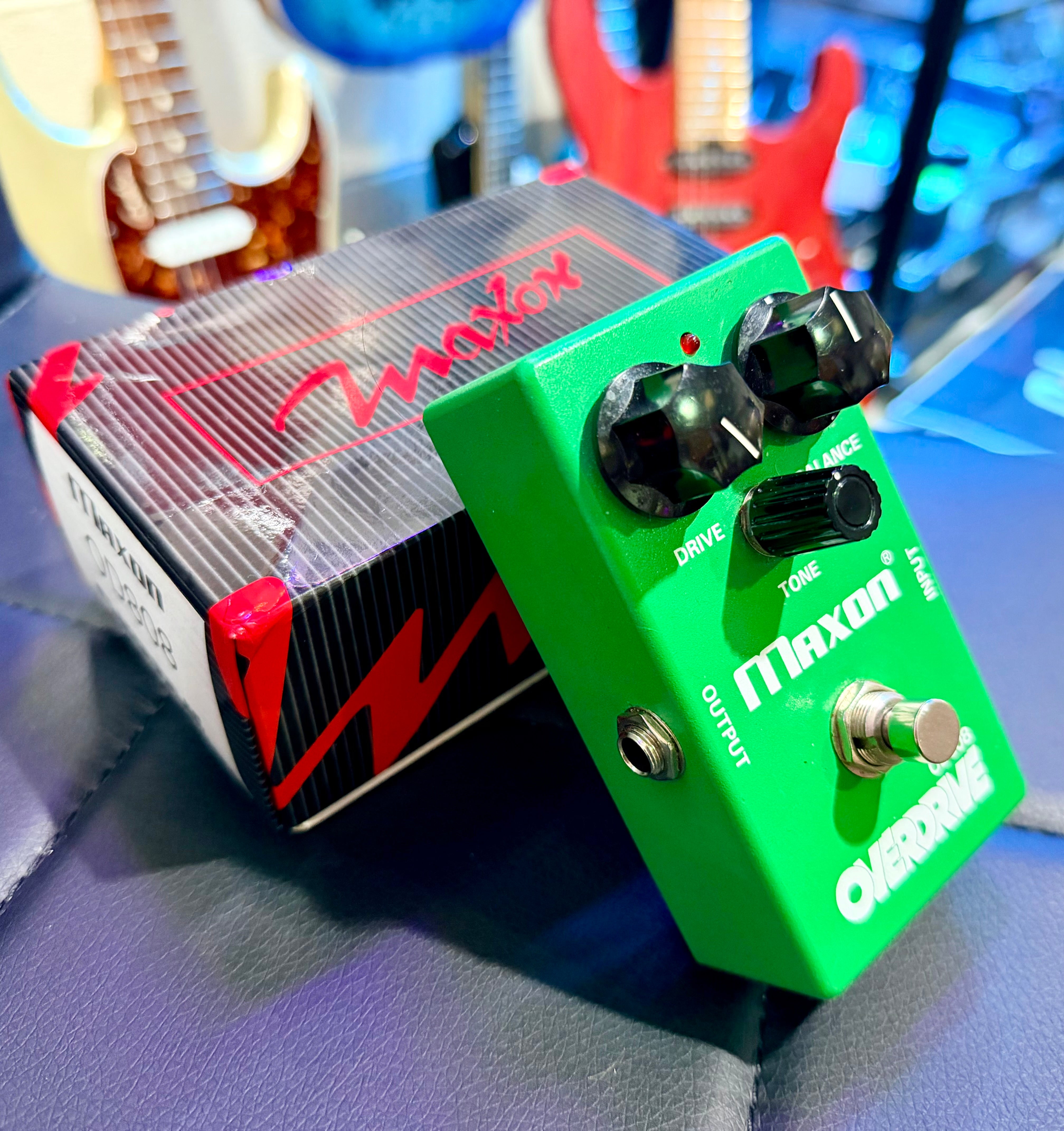 🎸 Maxon OD808 Tubescreamer Overdrive Pedal~ Guitar Effects Unit 🎸