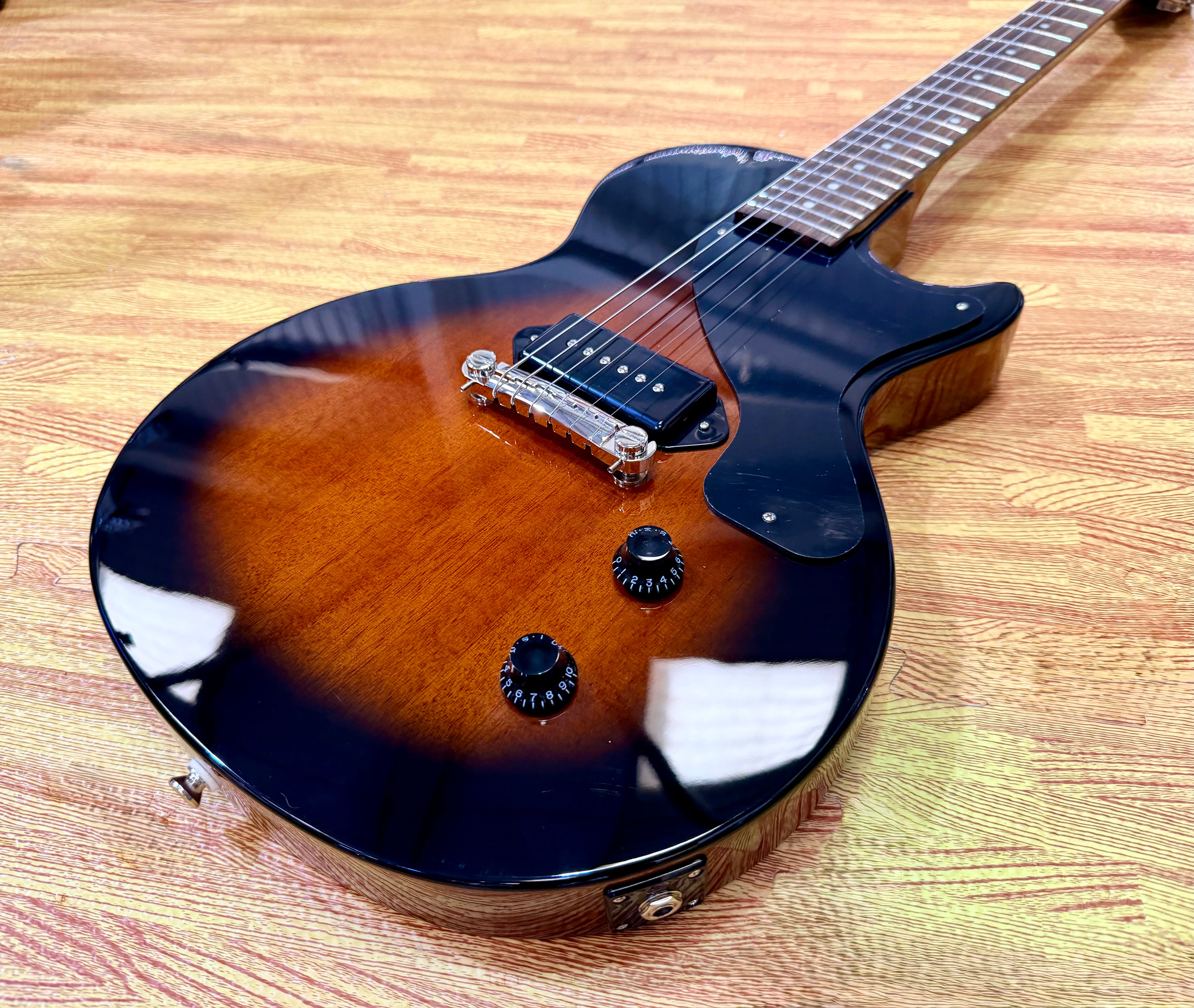 🔥EX-DEMO🔥 2025 Epiphone Les Paul Junior P90 Electric Guitar~ Tobacco Burst!