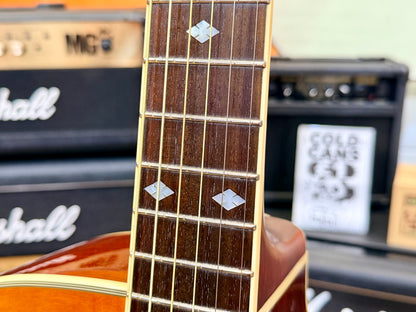 🌟2013🌟 Epiphone Masterbilt DR-500MCE Electro Acoustic Guitar All Solid~ Natural