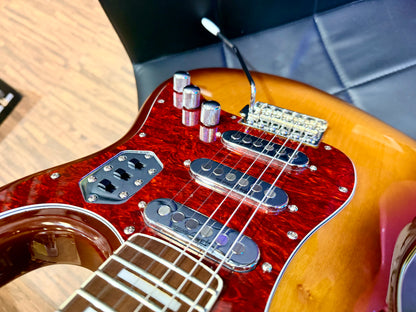 🔥NEW🔥 Vintage REVO Series 'Deluxe' Guitar ~ Cappuchino Burst~ Alan Entwistle!