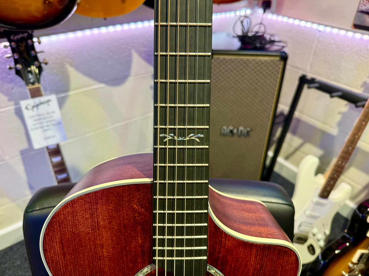 🌟 Ferndale GF2-CE-PLUS Grand Auditorium~Satin Antique Burst Electro Acoustic 🌟