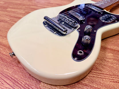 🔥NEW🔥 Vintage REVO Series 'Colt' SS Twin Electric Guitar ~ Vintage White!