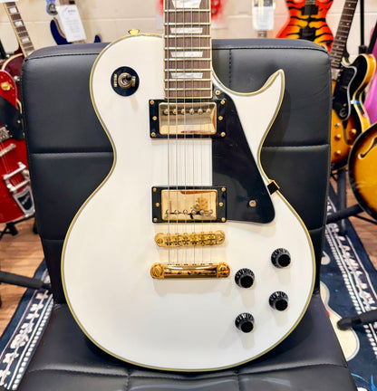 🔥B-STOCK🔥 Vintage V100 ReIssued Electric Guitar – Arctic White Les Paul V100AW