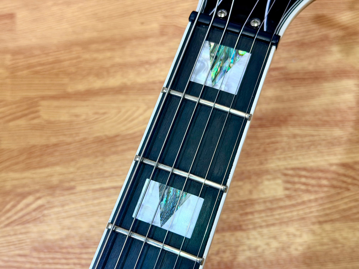 🔥2020🔥 Epiphone Les Paul Prophecy~ Aged Jet Black Metallic~ Fishman Pups~Ebony