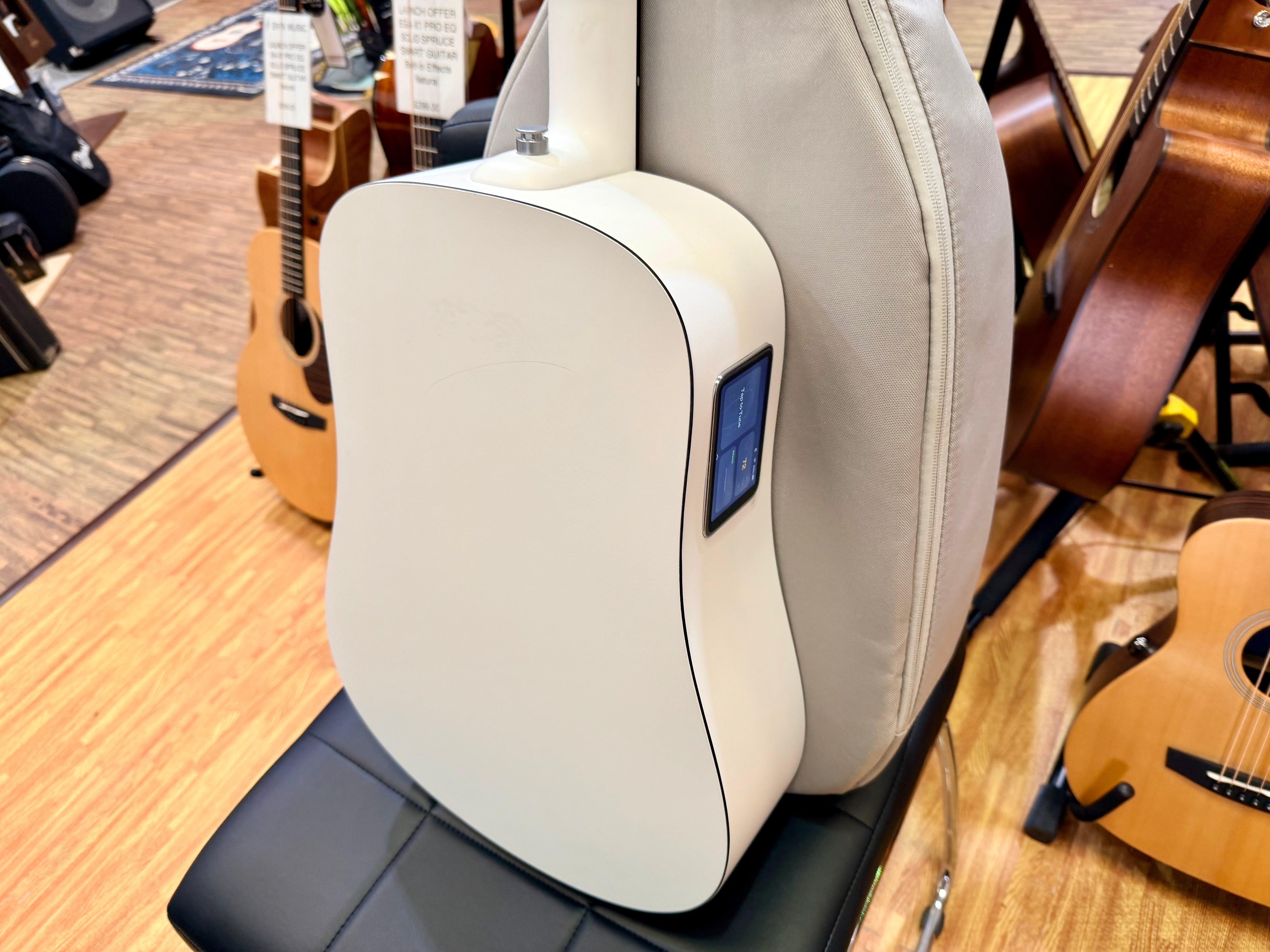 🔥EX-DEMO🔥 LAVA Music ME Play 36” Smart Electro Acoustic Guitar~ Frost White!