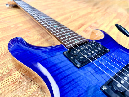✨ PRS 35th Anniversary SE Custom 24-08 Electric Guitar in Faded Blue Burst ✨