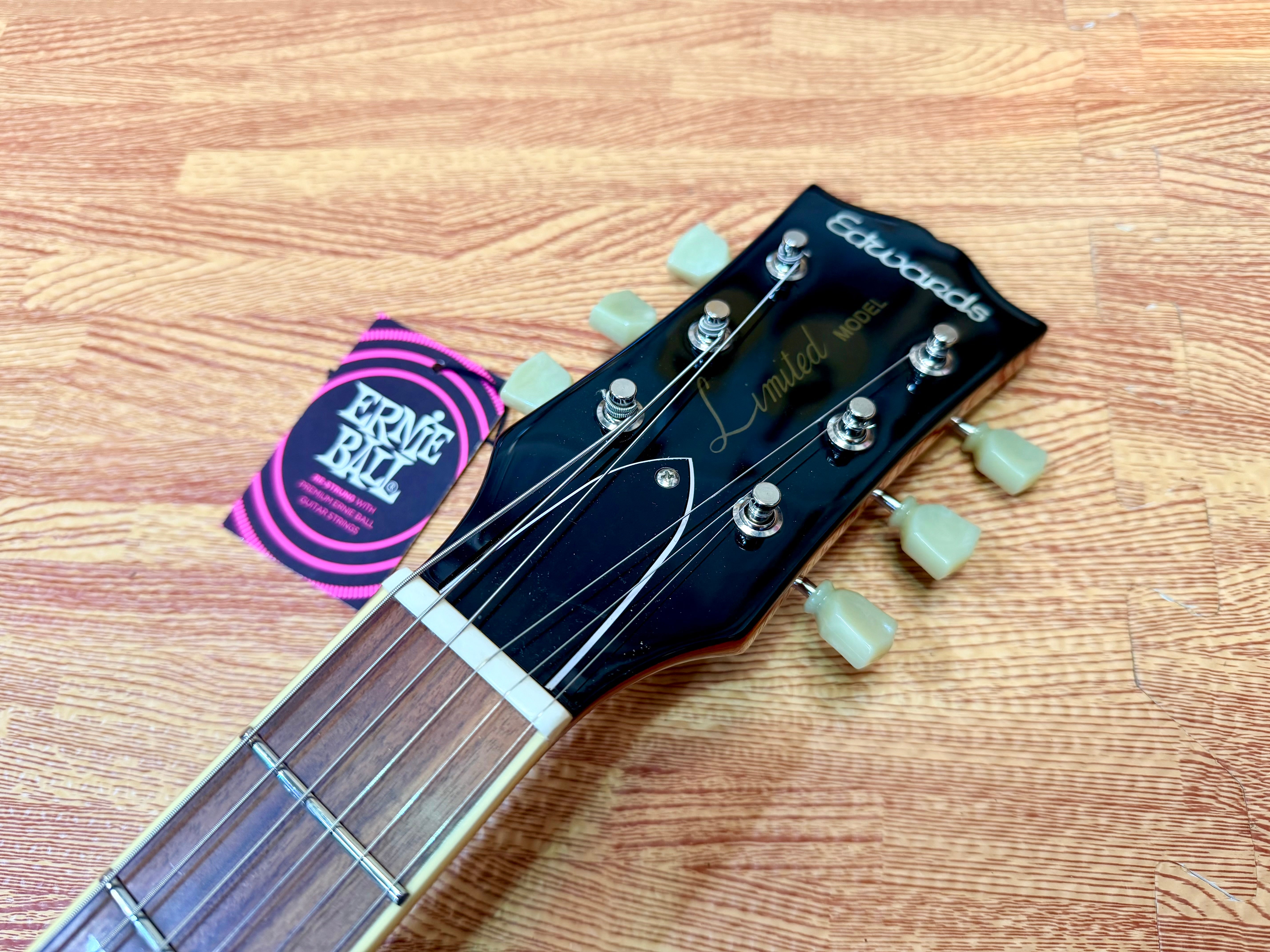 🇯🇵JAPAN🇯🇵 Edwards E-LP-125SD Honey Burst MIJ 2020~ Les Paul~ Seymour Duncan!