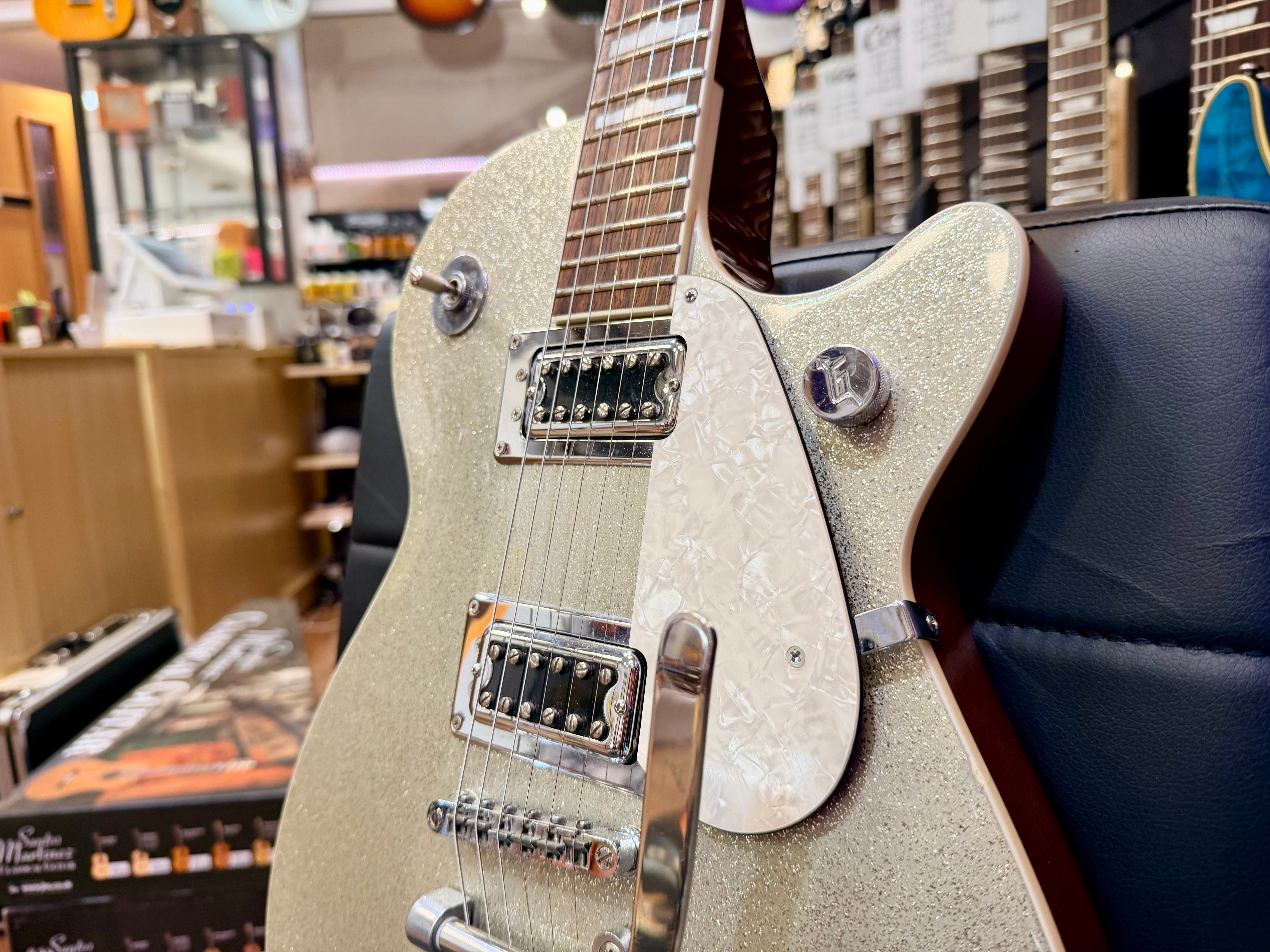 ✨2014✨ Gretsch G5439T Electromatic Pro Jet W/Bigsby~ Silver Sparkle Metallic!