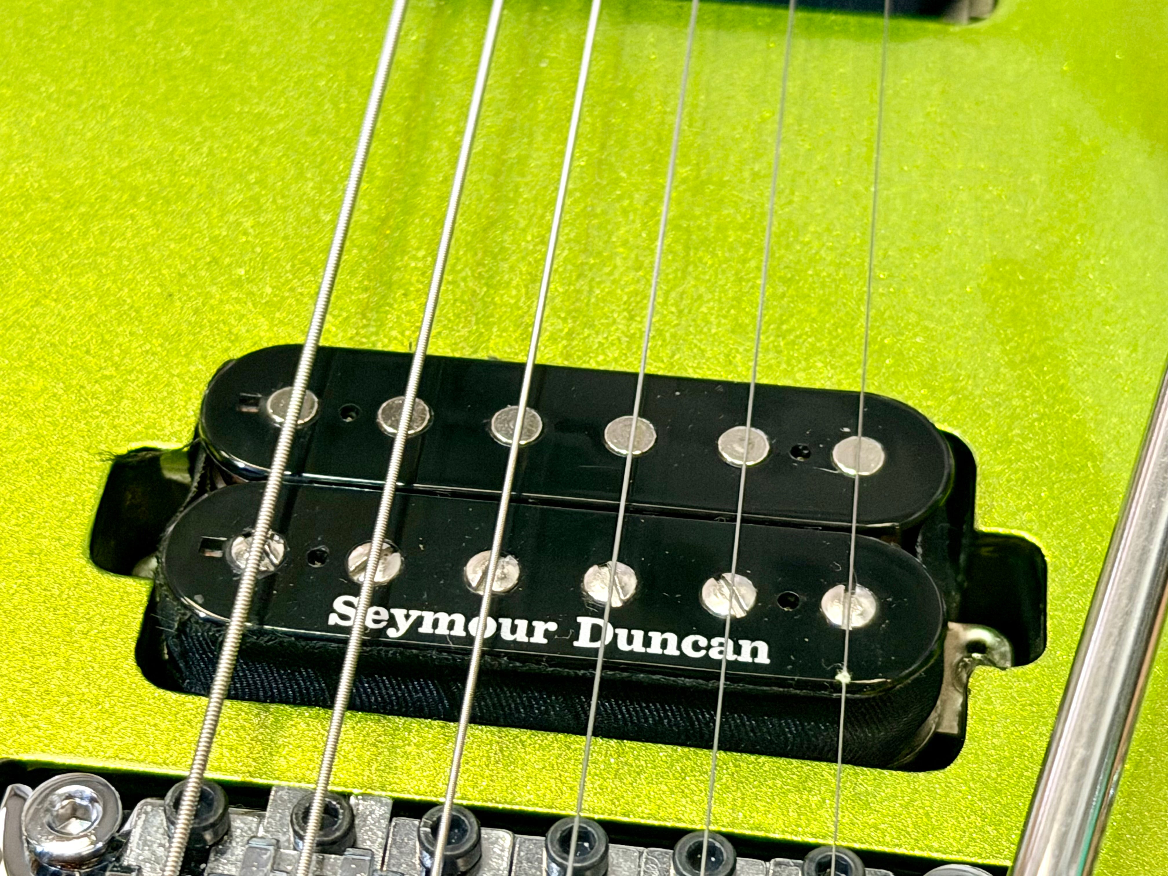⚡️2022⚡️ Charvel Pro-Mod San Dimas Style 1 HH FR E~ Lime Green Metallic~ Floyd!