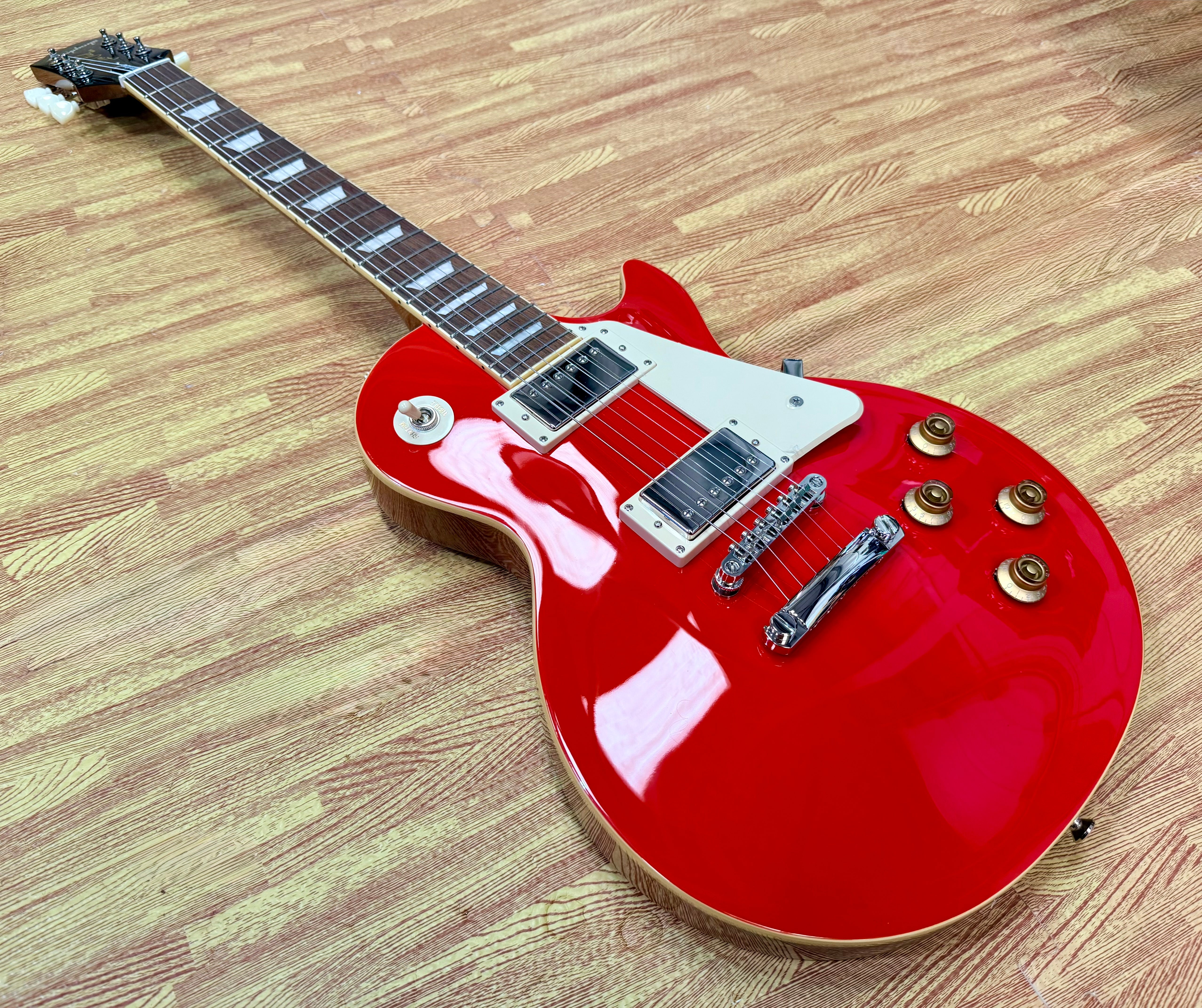 ⚡️MINT⚡️ Epiphone Les Paul Standard 50s Figured Cardinal Red~ Inspired By Gibson