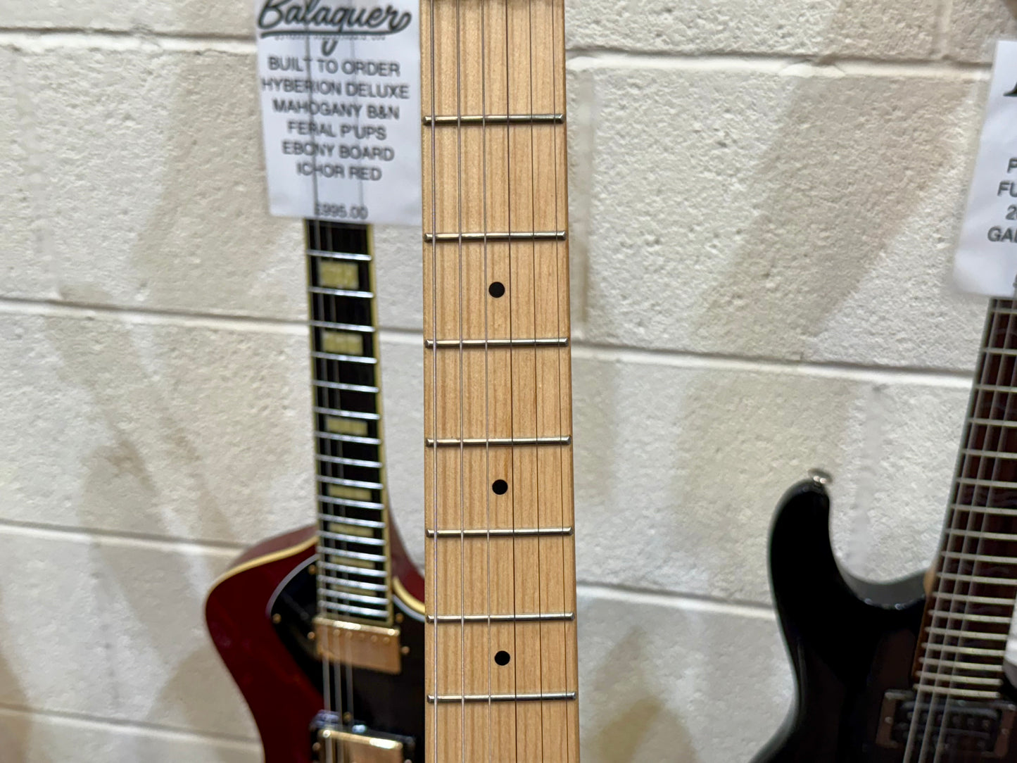 🎸2014🎸 EVH Wolfgang Standard~ Quilted Trans Black Guitar~ Van Halen~ Floyd Rose