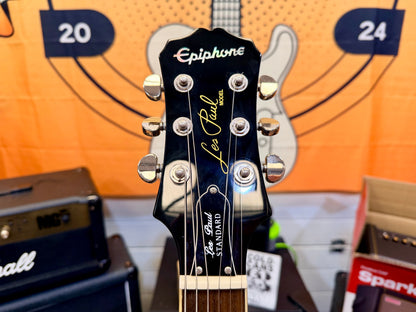 🔥2017🔥 Epiphone Les Paul Standard~ Ebony Gloss Black Electric Guitar