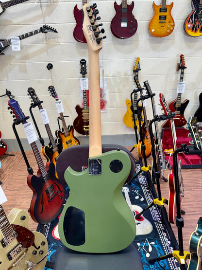 🔥2025 NEW RELEASE🔥 Manson Meta Series Matt Bellamy MBM-2H~ Satin Olive Green!