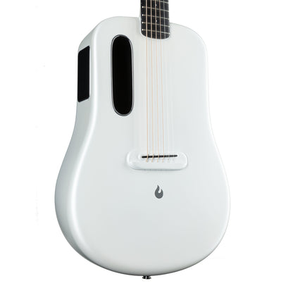 🔥 LAVA Music ME 4 36” Smart Carbon Electro Acoustic Guitar~ White~ FREE Cable 🔥