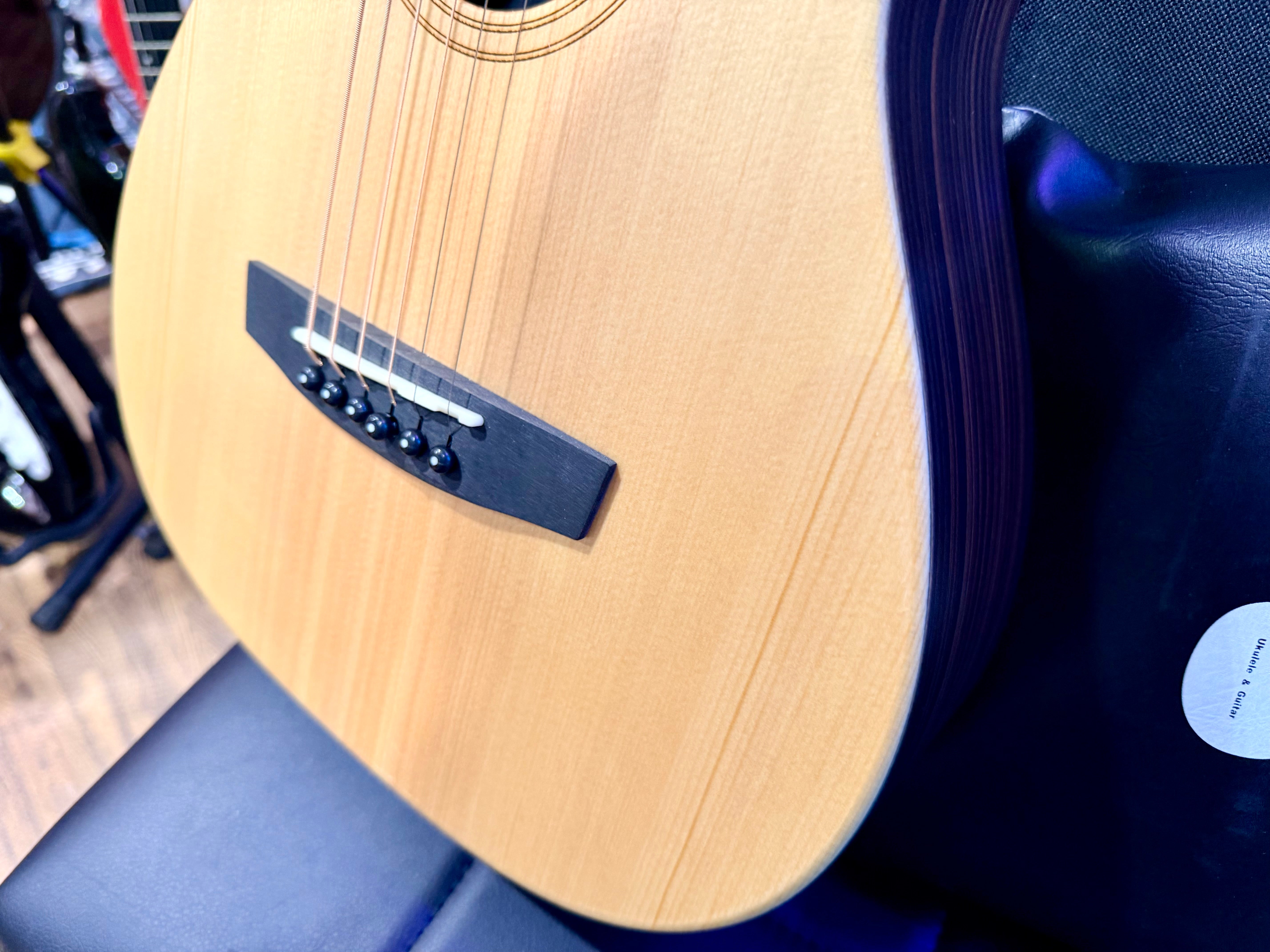 🔥NEW🔥 Enya EB-X1 EQ Pro 1/2 Sized Electro-Acoustic Travel Guitar~ Smart Pickup