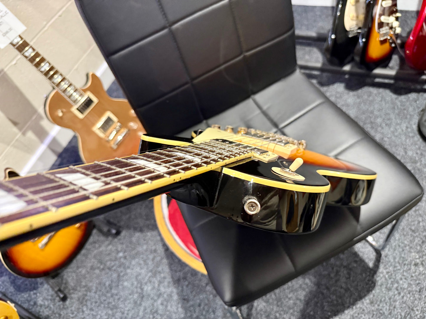 🌟 2016 Epiphone Les Paul Standard Plus Top Pro~ Vintage Sunburst~ 🌟