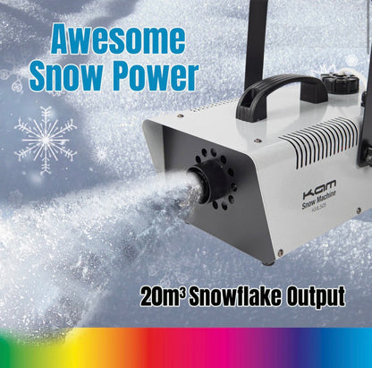 ❄️SPECIAL OFFER ❄️ KAM SNOW MACHINE~ BRAND NEW~ KML505