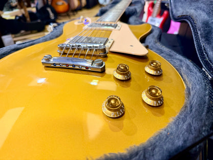 🌟 2005 Gibson USA Les Paul Standard Goldtop Jim Marshall OBE Signed + Case 🌟