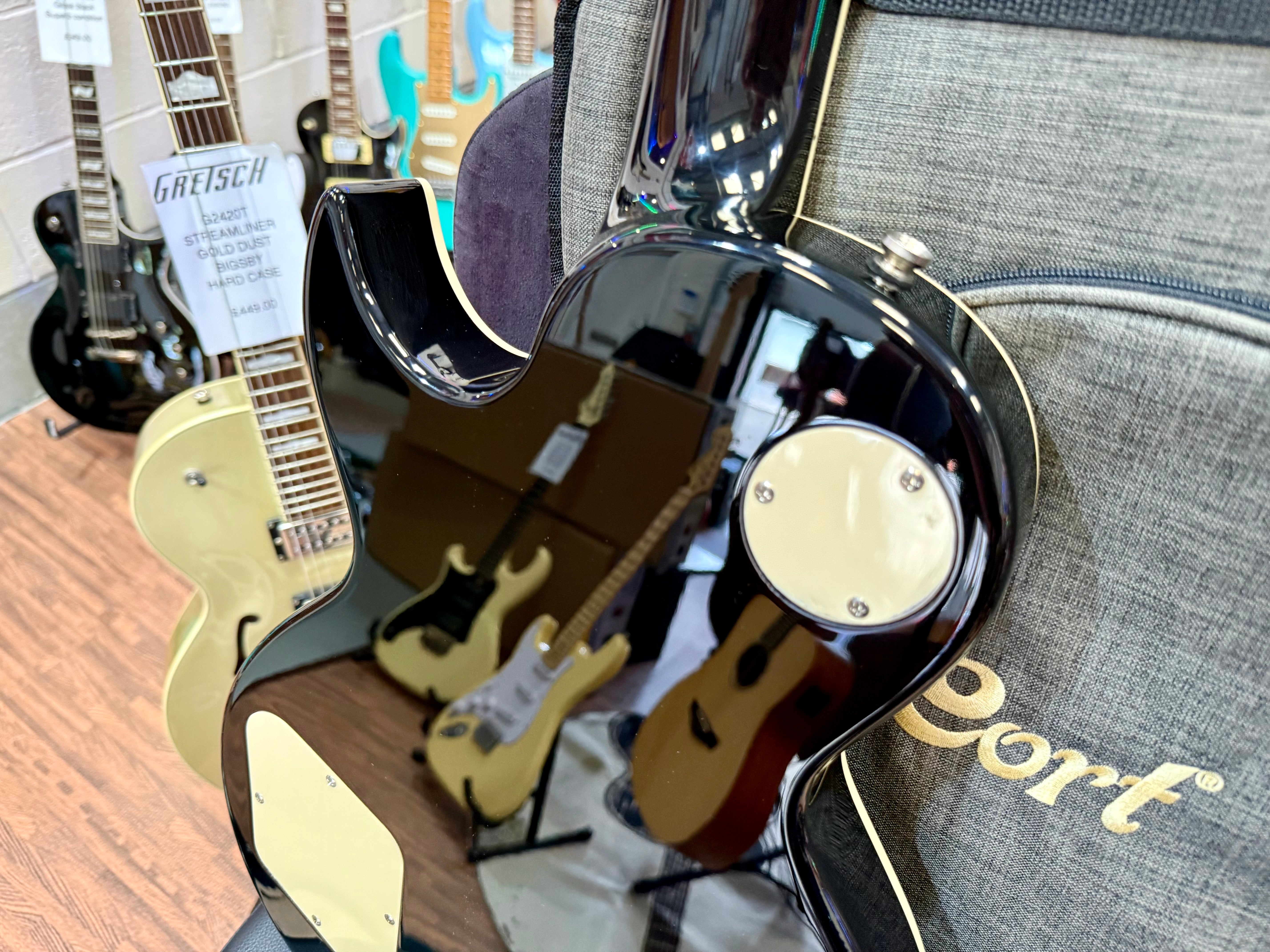 🌟 2025 LAUNCH OFFER 🌟 Cort CR250 Les Paul Guitar~ Dark Blue Burst + BAG!