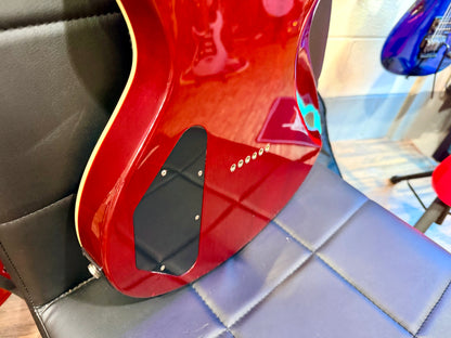 🔥2014🔥 Epiphone Nighthawk Custom Reissue Quilt Electric Guitar~ Translucent Red