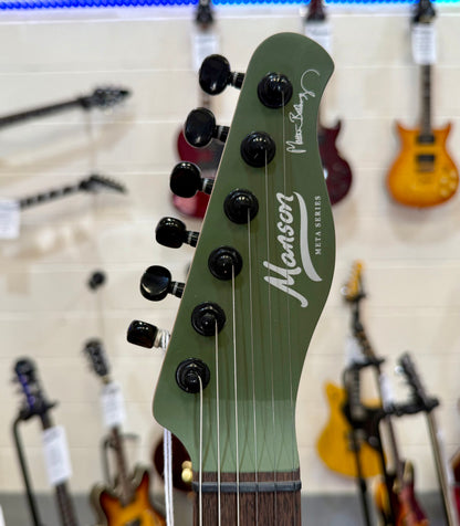 🔥2025 NEW RELEASE🔥 Manson Meta Series Matt Bellamy MBM-2H~ Satin Olive Green!