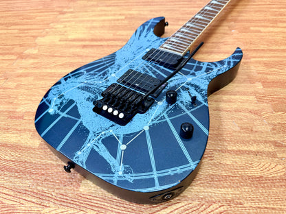 🔥RARE🔥 Ibanez RG09LTD Pegasus Royal Blue~ 2009 Limited Edition~ Glow In The Dark!