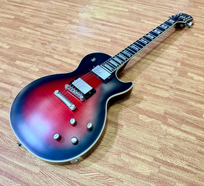 🔥2022🔥 Epiphone Les Paul Prophecy~ Red Tiger Aged Gloss~ Active Fishman P’ups!