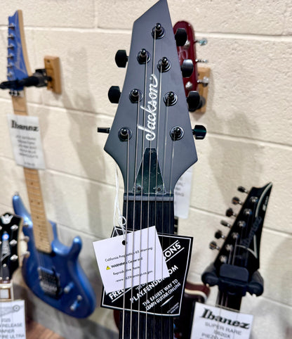 🔥NEW 2025🔥 Jackson JS Series JS22-7 Dinky Arch Top 7 String Guitar~Satin Black