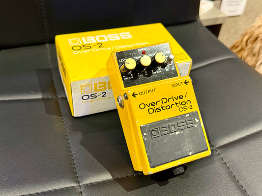 🎸 Boss OS-2 Distortion/Overdrive Guitar Effects Pedal~ Taiwan Made 🎸