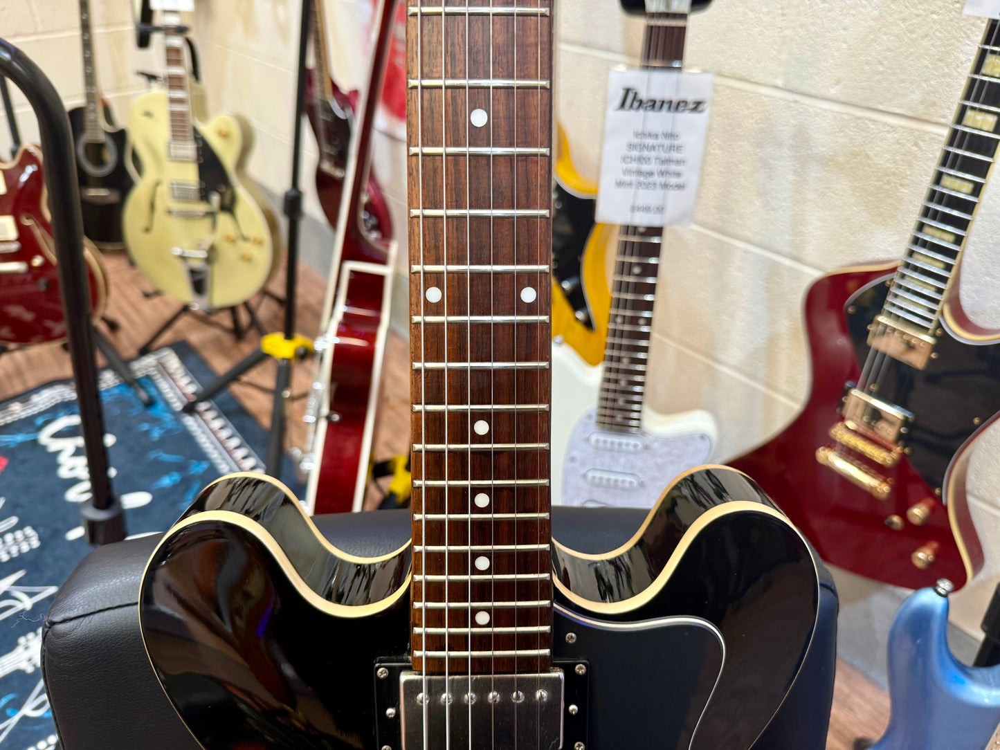 🌟2010🌟 Epiphone ES-335 Dot EB~ Ebony Black Hollow-Body!