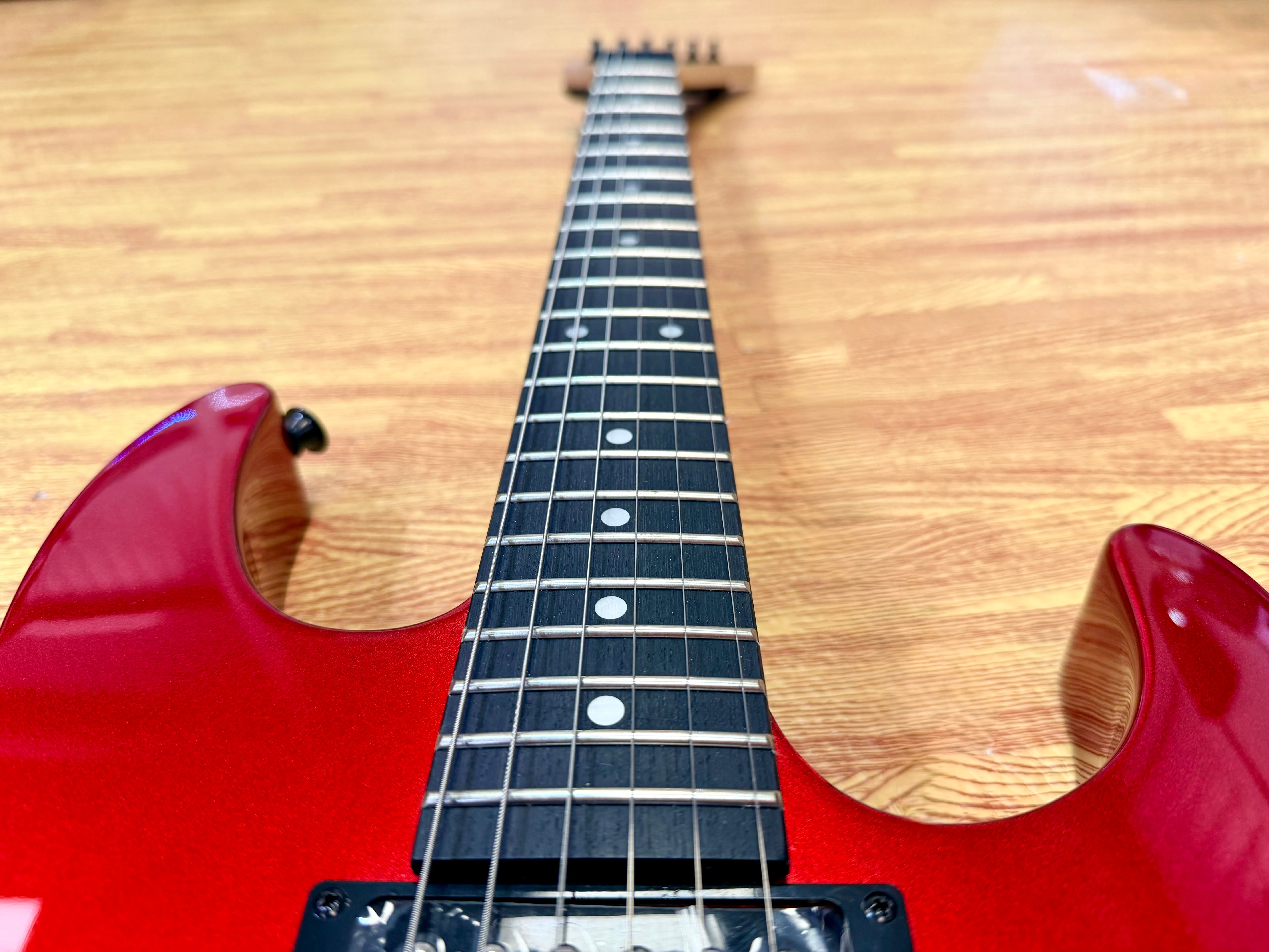 🔥NEW🔥 Jackson JS11 Dinky Metallic Red HH~ Electric Guitar Open Box!