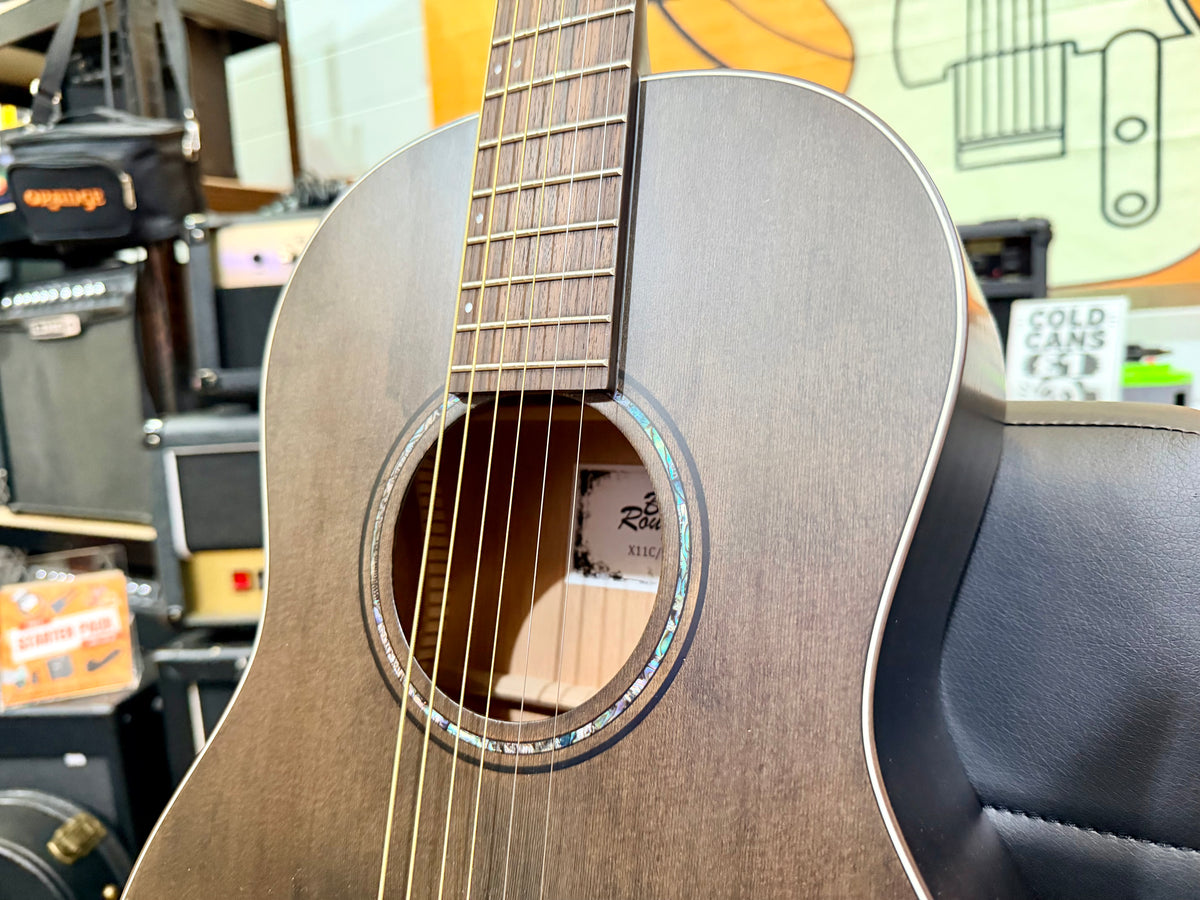 ✨NEW✨ Baton Rouge X11C/P-SCC Parlor 12 Acoustic Guitar~ Charcoal Matt