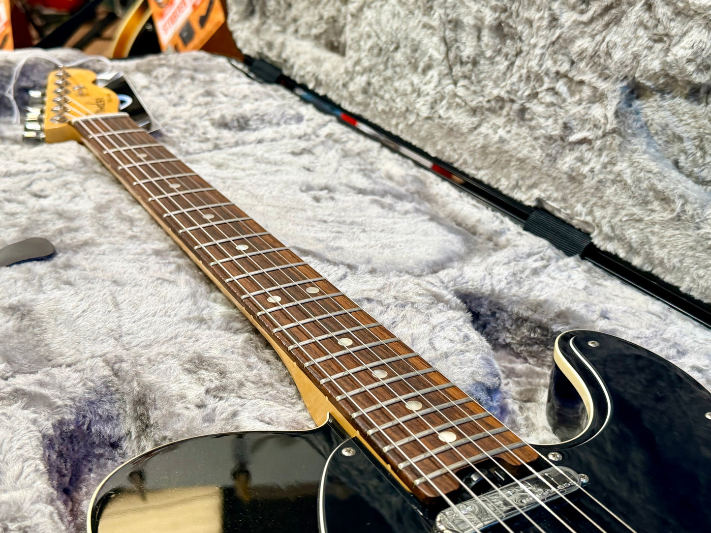 🌟2016 USA🌟 Fender American Elite Telecaster~ Mystic Black Sparkle~ Rosewood!