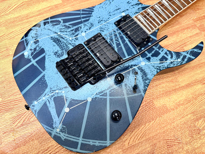 🔥RARE🔥 Ibanez RG09LTD Pegasus Royal Blue~ 2009 Limited Edition~ Glow In The Dark!